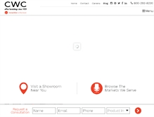 Tablet Screenshot of c-w-c.com